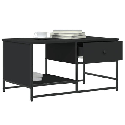 Couchtisch Schwarz 85,5x51x45 cm Holzwerkstoff - Pazzar.ch