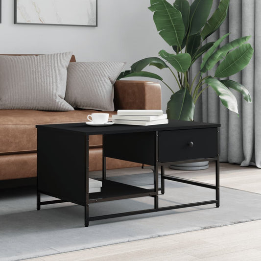 Couchtisch Schwarz 85,5x51x45 cm Holzwerkstoff - Pazzar.ch