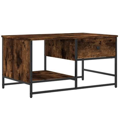 Couchtisch Räuchereiche 85,5x51x45 cm Holzwerkstoff - Pazzar.ch