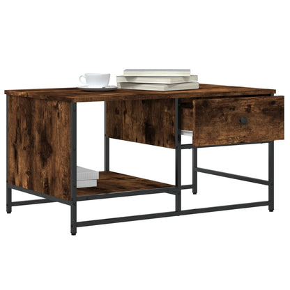 Couchtisch Räuchereiche 85,5x51x45 cm Holzwerkstoff - Pazzar.ch