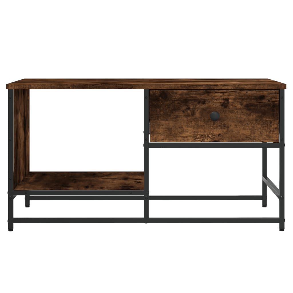 Couchtisch Räuchereiche 85,5x51x45 cm Holzwerkstoff - Pazzar.ch