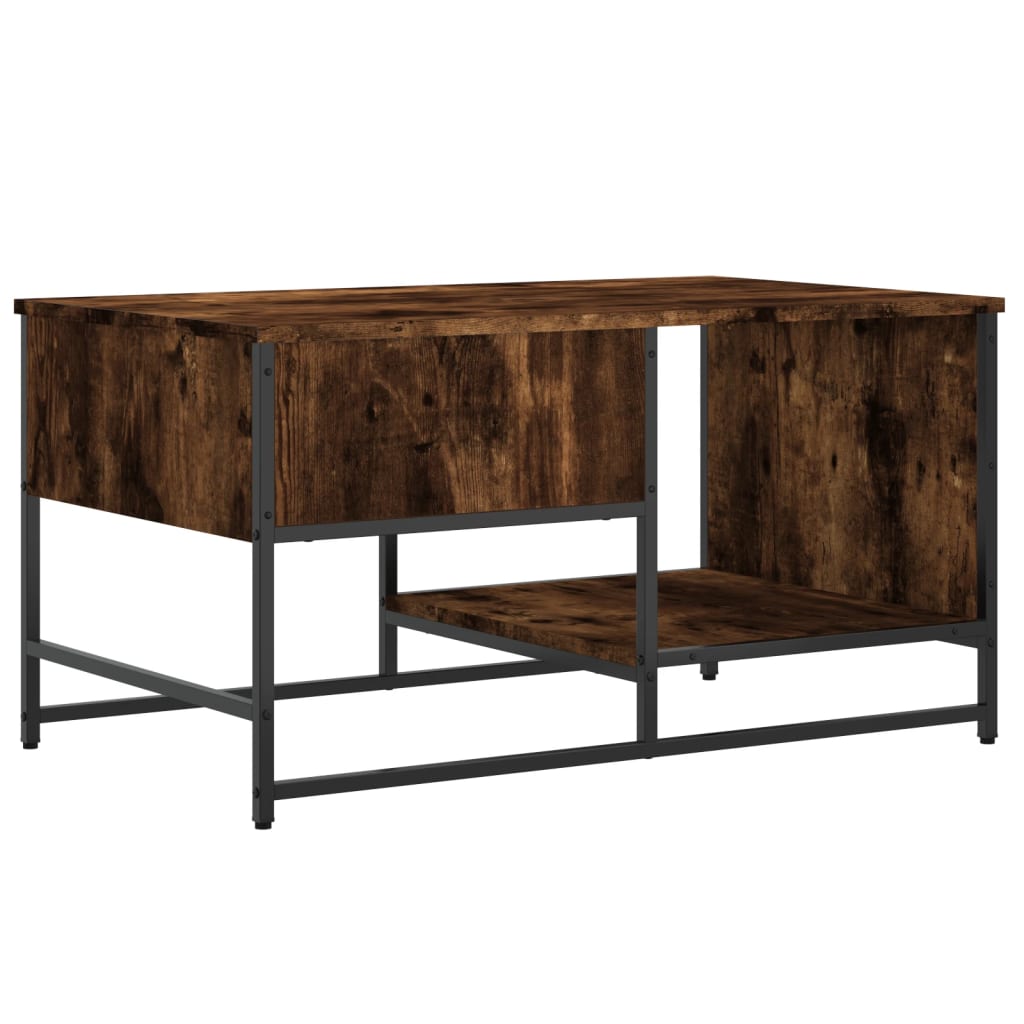 Couchtisch Räuchereiche 85,5x51x45 cm Holzwerkstoff - Pazzar.ch