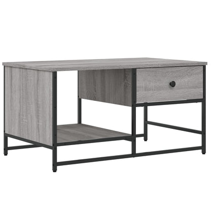 Couchtisch Grau Sonoma 85,5x51x45 cm Holzwerkstoff - Pazzar.ch