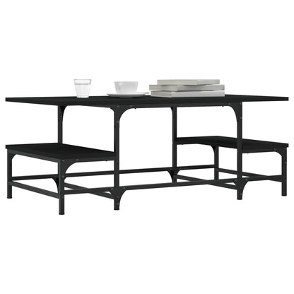 Couchtisch Schwarz 100x50,5x40 cm Holzwerkstoff - Pazzar.ch