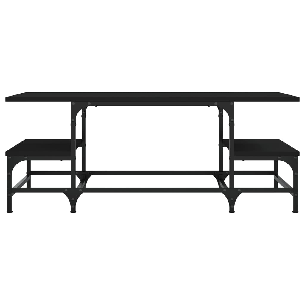 Couchtisch Schwarz 100x50,5x40 cm Holzwerkstoff - Pazzar.ch