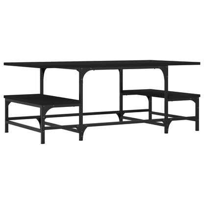 Couchtisch Schwarz 100x50,5x40 cm Holzwerkstoff - Pazzar.ch