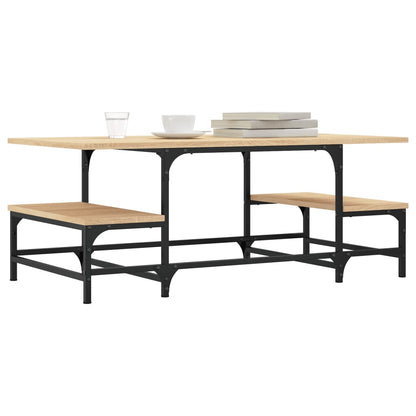 Couchtisch Sonoma-Eiche 100x50,5x40 cm Holzwerkstoff - Pazzar.ch
