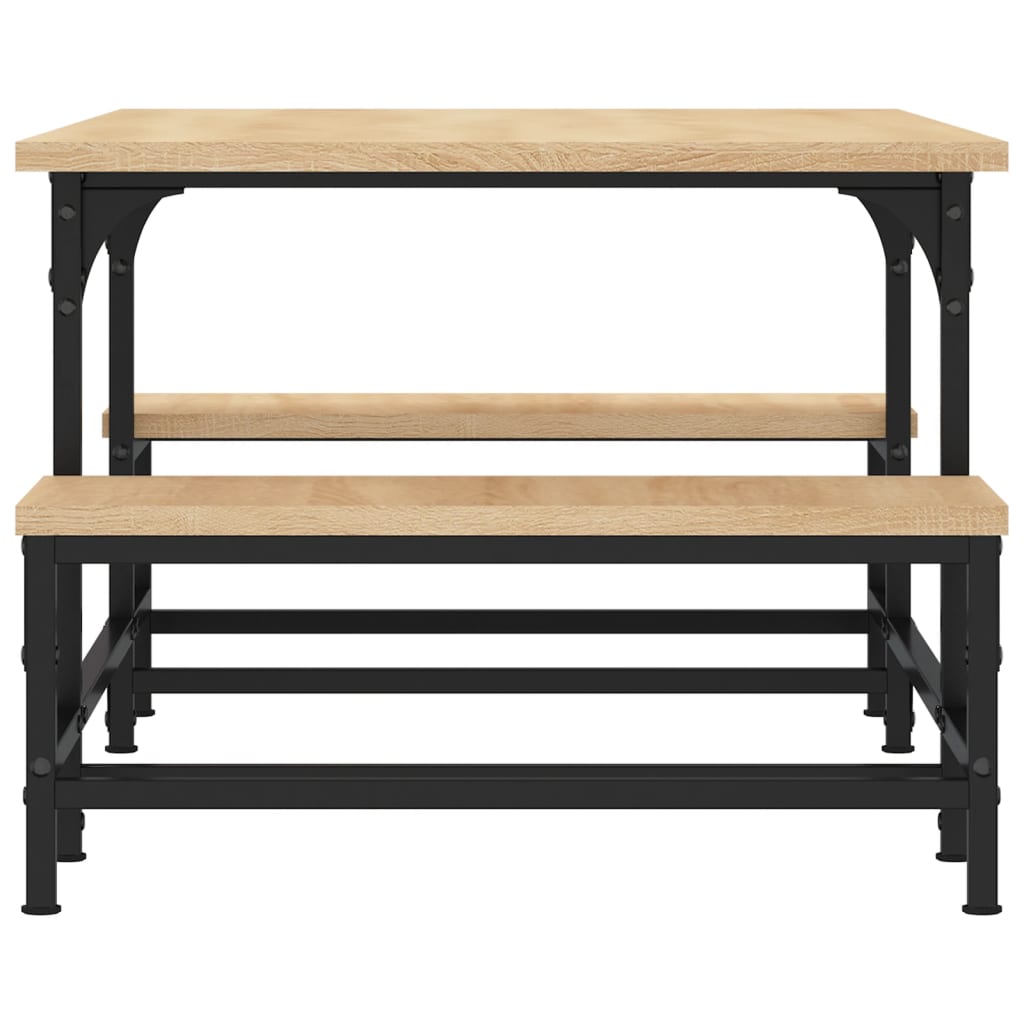 Couchtisch Sonoma-Eiche 100x50,5x40 cm Holzwerkstoff - Pazzar.ch