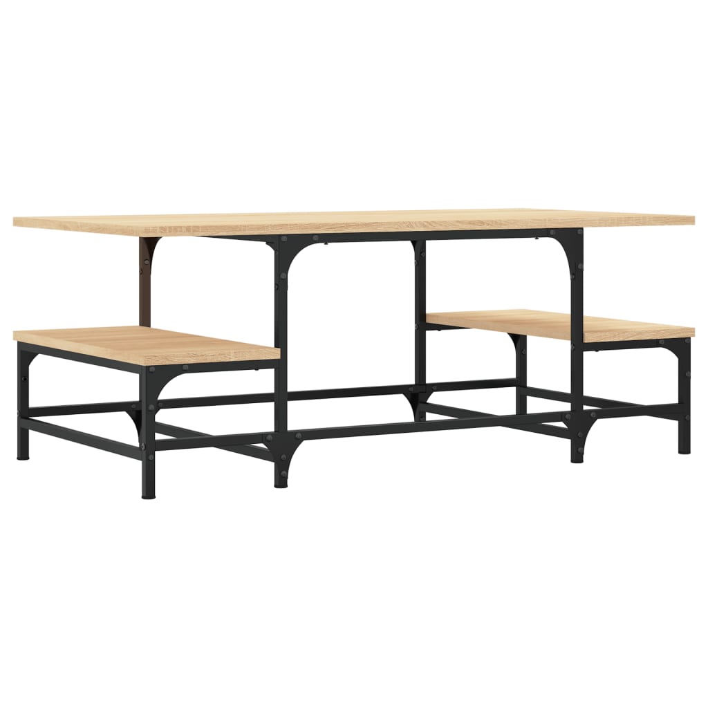 Couchtisch Sonoma-Eiche 100x50,5x40 cm Holzwerkstoff - Pazzar.ch