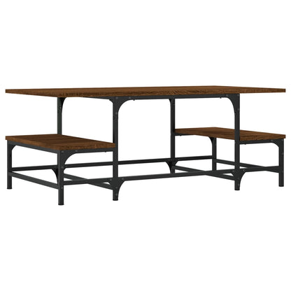 Couchtisch Braun Eichen-Optik 100x50,5x40 cm Holzwerkstoff - Pazzar.ch