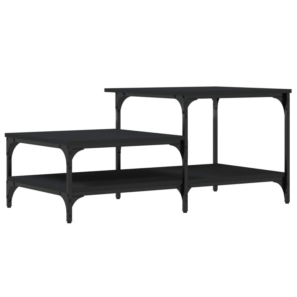 Couchtisch Schwarz 100x50,5x45 cm Holzwerkstoff - Pazzar.ch