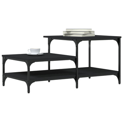 Couchtisch Schwarz 100x50,5x45 cm Holzwerkstoff - Pazzar.ch