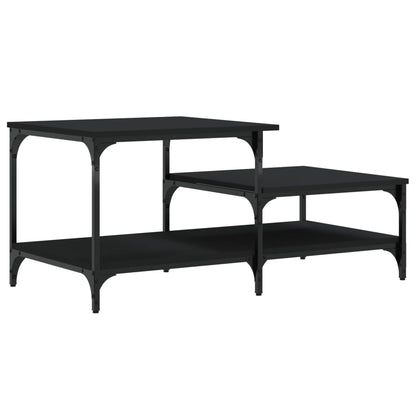 Couchtisch Schwarz 100x50,5x45 cm Holzwerkstoff - Pazzar.ch