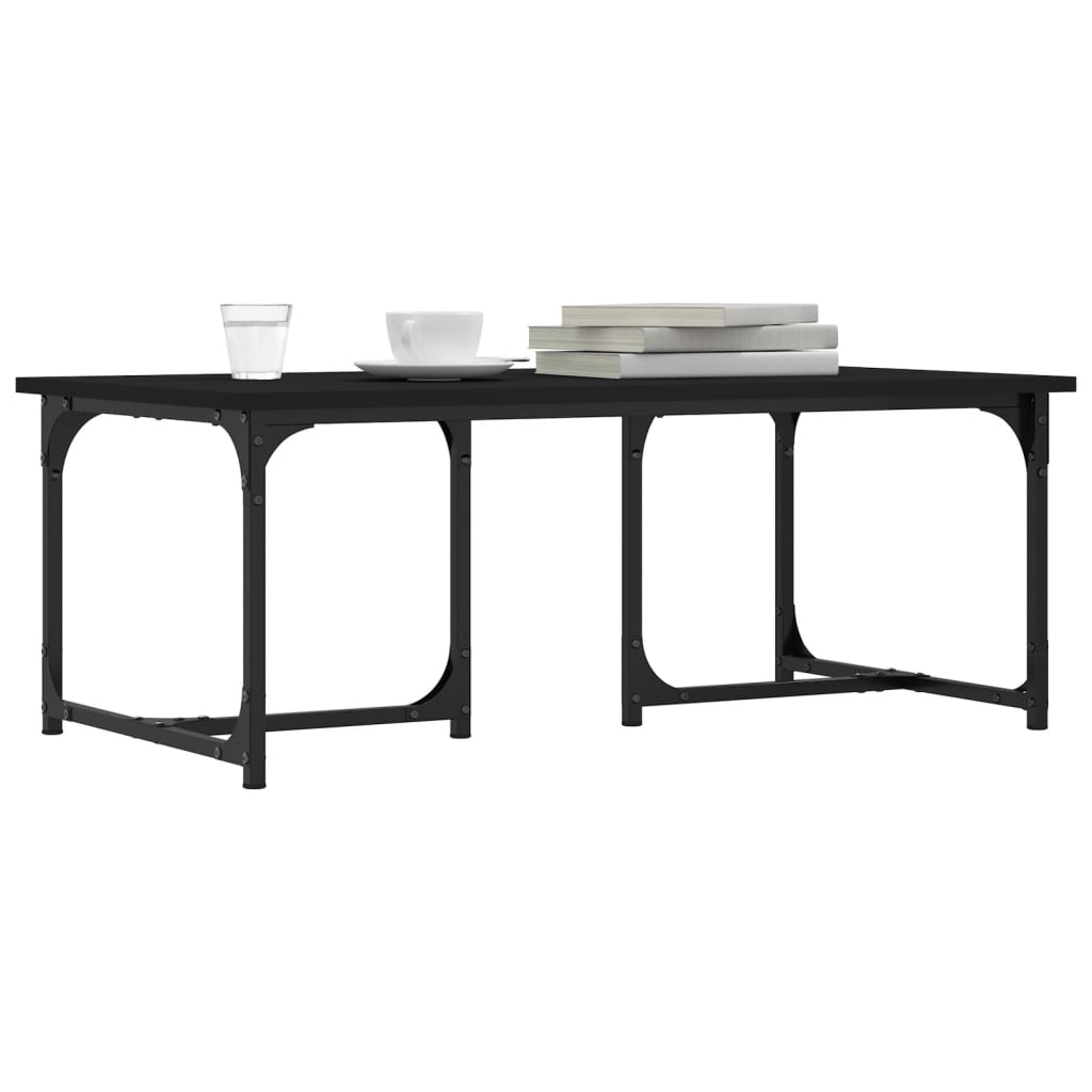 Couchtisch Schwarz 90x50x35 cm Holzwerkstoff - Pazzar.ch
