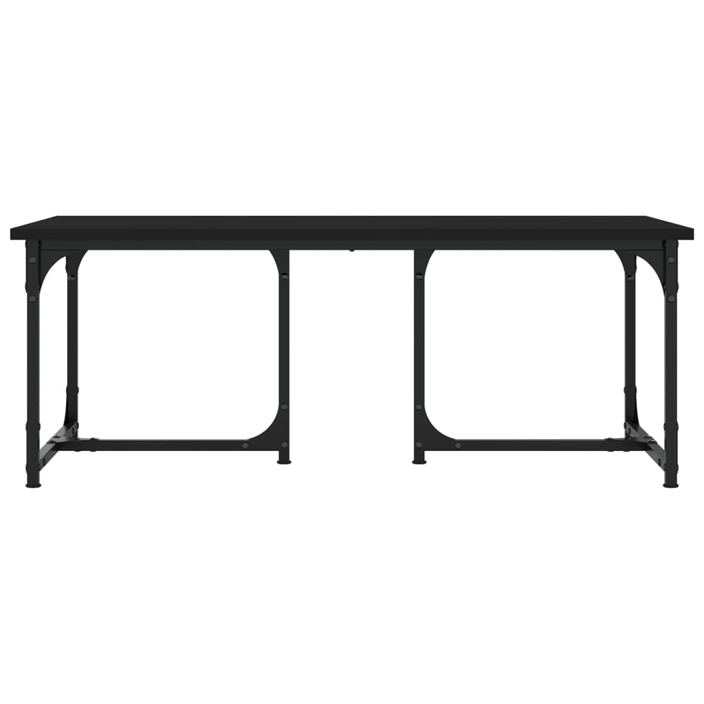 Couchtisch Schwarz 90x50x35 cm Holzwerkstoff - Pazzar.ch