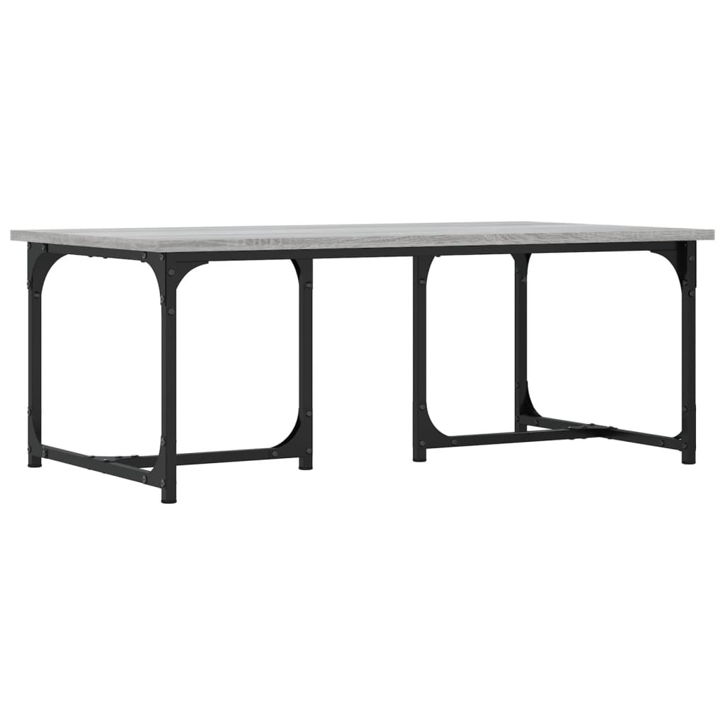 Couchtisch Grau Sonoma 90x50x35 cm Holzwerkstoff - Pazzar.ch