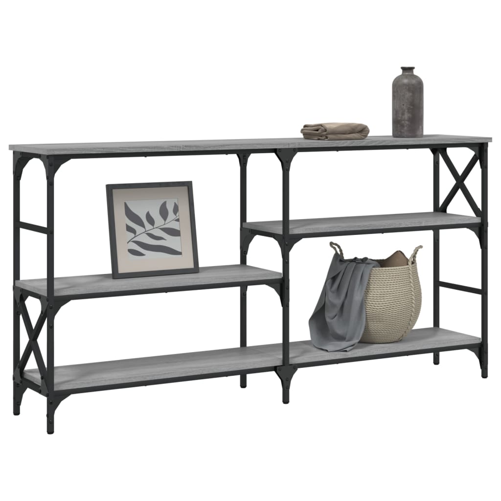 Konsolentisch Grau Sonoma 150x29x76,5 cm Holzwerkstoff - Pazzar.ch