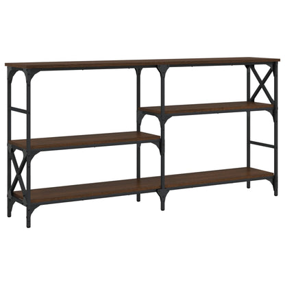 Konsolentisch Braun Eichen-Optik 150x29x76,5 cm Holzwerkstoff - Pazzar.ch