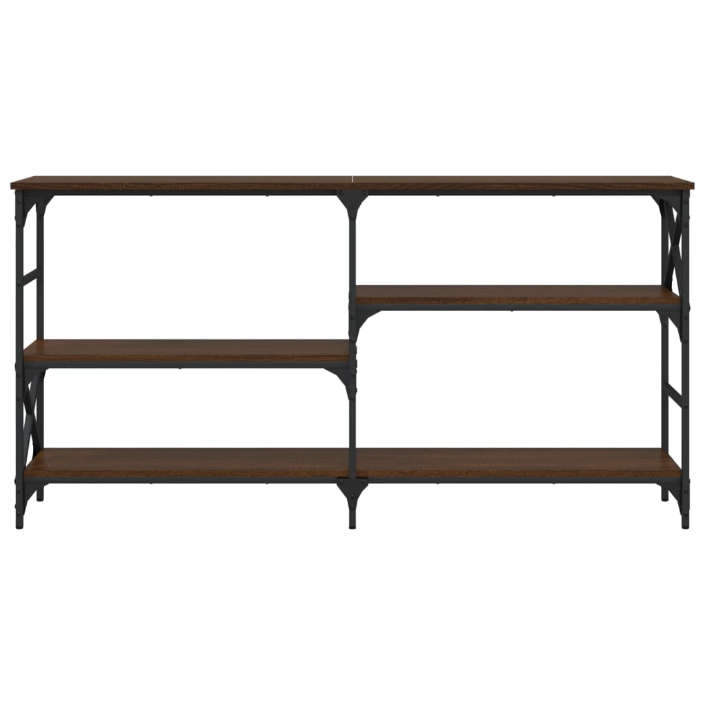 Konsolentisch Braun Eichen-Optik 150x29x76,5 cm Holzwerkstoff - Pazzar.ch