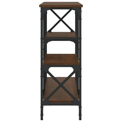 Konsolentisch Braun Eichen-Optik 150x29x76,5 cm Holzwerkstoff - Pazzar.ch