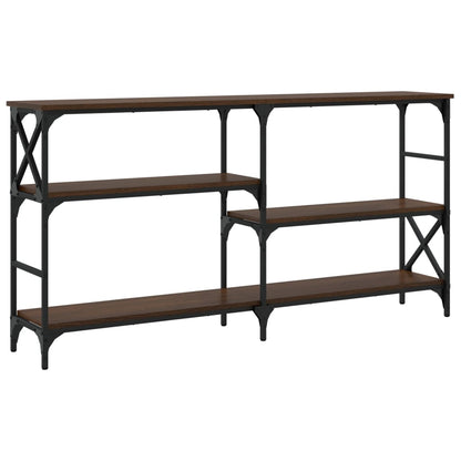 Konsolentisch Braun Eichen-Optik 150x29x76,5 cm Holzwerkstoff - Pazzar.ch