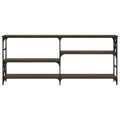 Konsolentisch Braun Eichen-Optik 180x29x76,5 cm Holzwerkstoff - Pazzar.ch