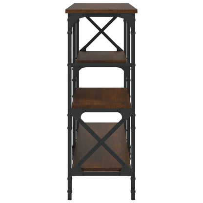 Konsolentisch Braun Eichen-Optik 180x29x76,5 cm Holzwerkstoff - Pazzar.ch