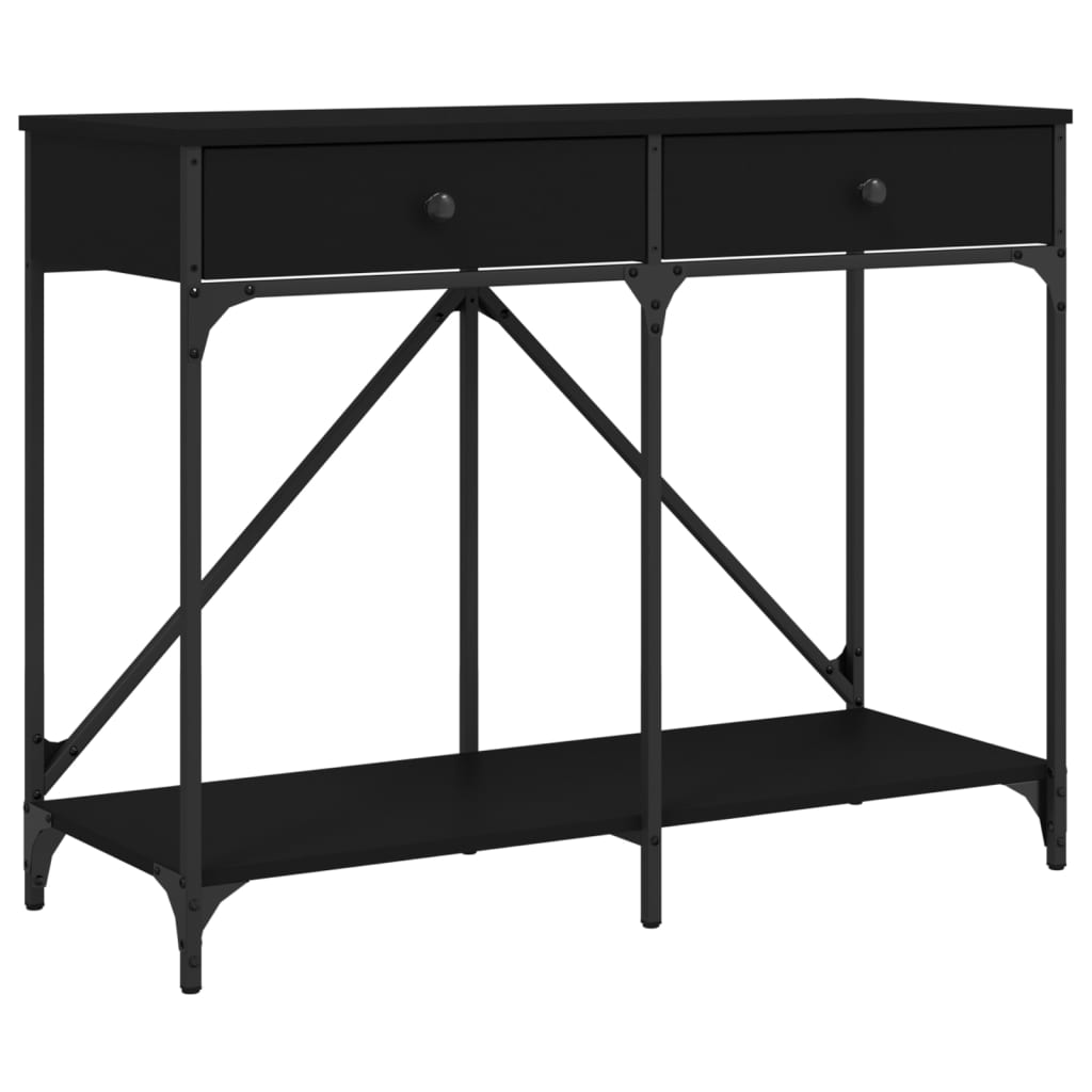 Konsolentisch Schwarz 100x39x78,5 cm Holzwerkstoff - Pazzar.ch