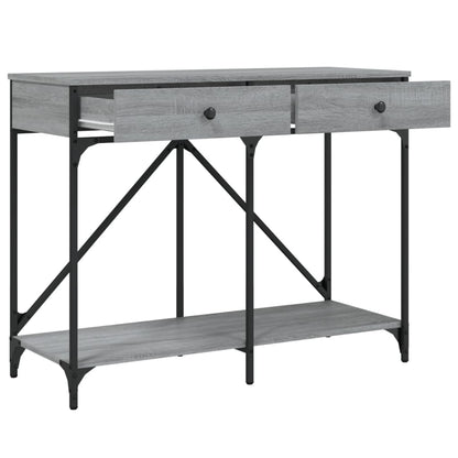 Konsolentisch Grau Sonoma 100x39x78,5 cm Holzwerkstoff - Pazzar.ch