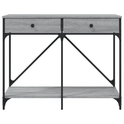 Konsolentisch Grau Sonoma 100x39x78,5 cm Holzwerkstoff - Pazzar.ch