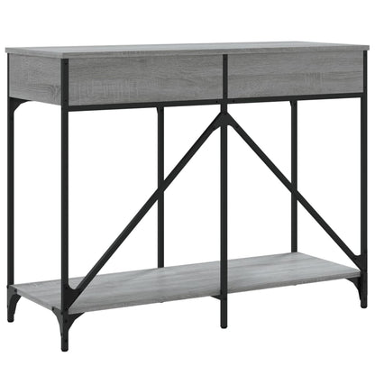 Konsolentisch Grau Sonoma 100x39x78,5 cm Holzwerkstoff - Pazzar.ch