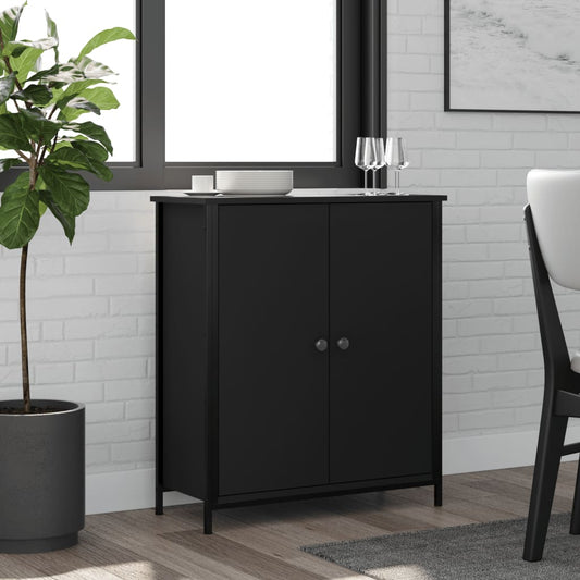 Sideboard Schwarz 70x30x80 cm Holzwerkstoff - Pazzar.ch