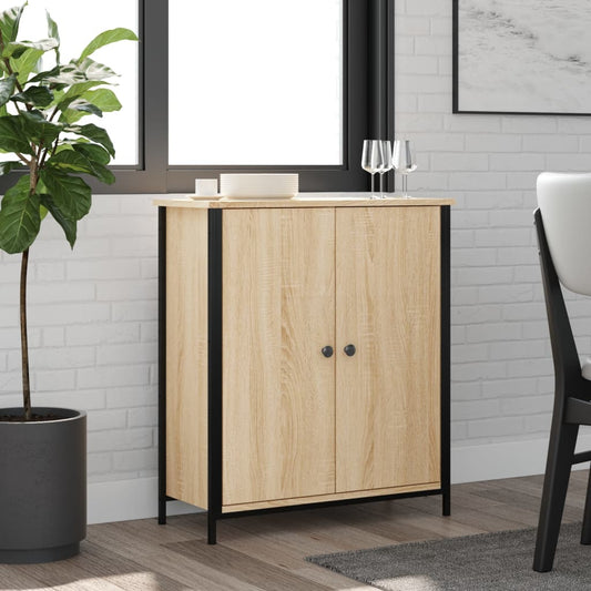 Sideboard Sonoma-Eiche 70x30x80 cm Holzwerkstoff - Pazzar.ch