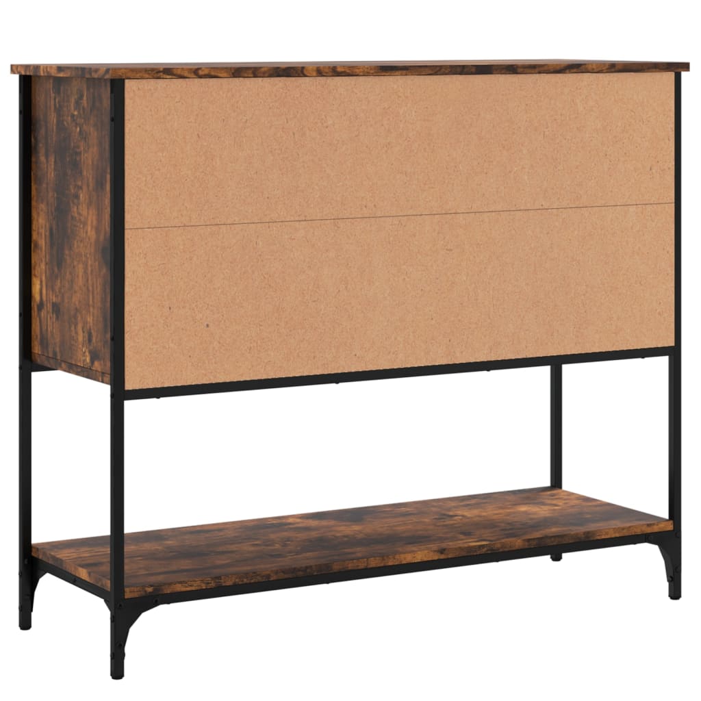 Sideboard Räuchereiche 100x36x85 cm Holzwerkstoff - Pazzar.ch
