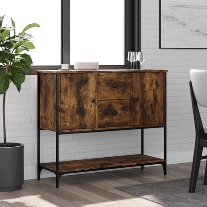 Sideboard Räuchereiche 100x36x85 cm Holzwerkstoff - Pazzar.ch