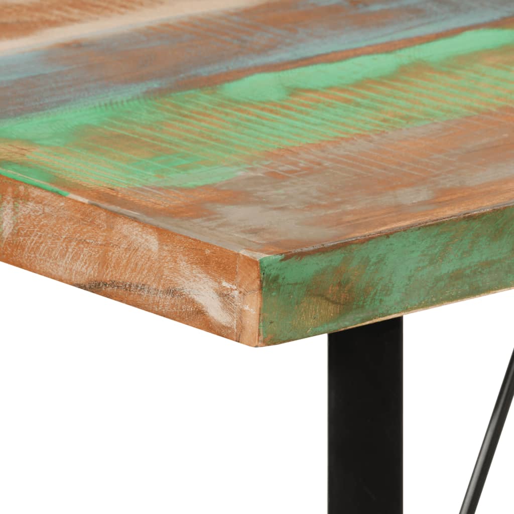 Bartisch 110x55x107 cm Altholz Massiv und Eisen - Pazzar.ch