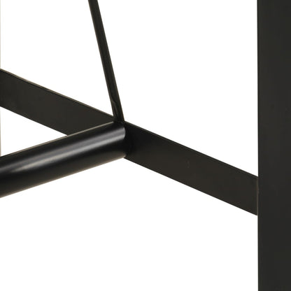 Bartisch 110x55x107 cm Altholz Massiv und Eisen - Pazzar.ch
