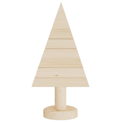 Deko-Weihnachtsbäume 2 Stk. Holz 30 cm Massivholz Kiefer - Pazzar.ch