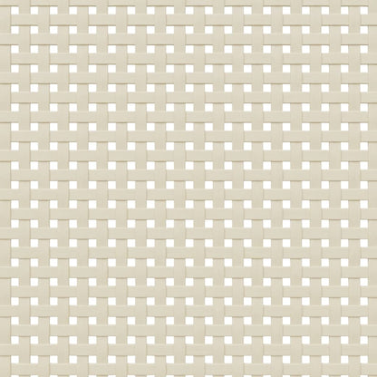 Bücherschrank SENJA Rattan-Look Weiß 60x35x130 cm Kiefernholz - Pazzar.ch
