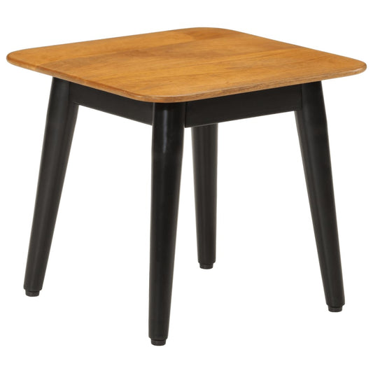 Couchtisch 45x45x40 cm Massivholz Mango und Eisen - Pazzar.ch