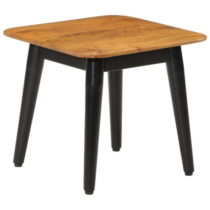 Couchtisch 45x45x40 cm Massivholz Mango und Eisen - Pazzar.ch