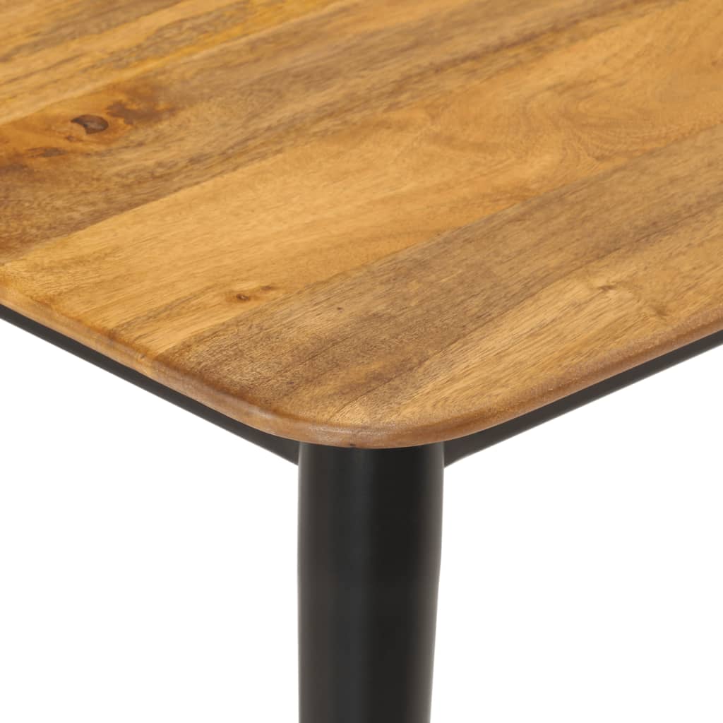 Couchtisch 110x50x40 cm Massivholz Mango und Eisen - Pazzar.ch
