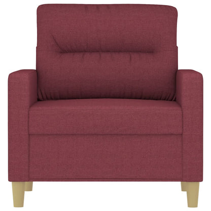 Sofasessel Weinrot 60 cm Stoff - Pazzar.ch