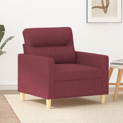 Sofasessel Weinrot 60 cm Stoff - Pazzar.ch