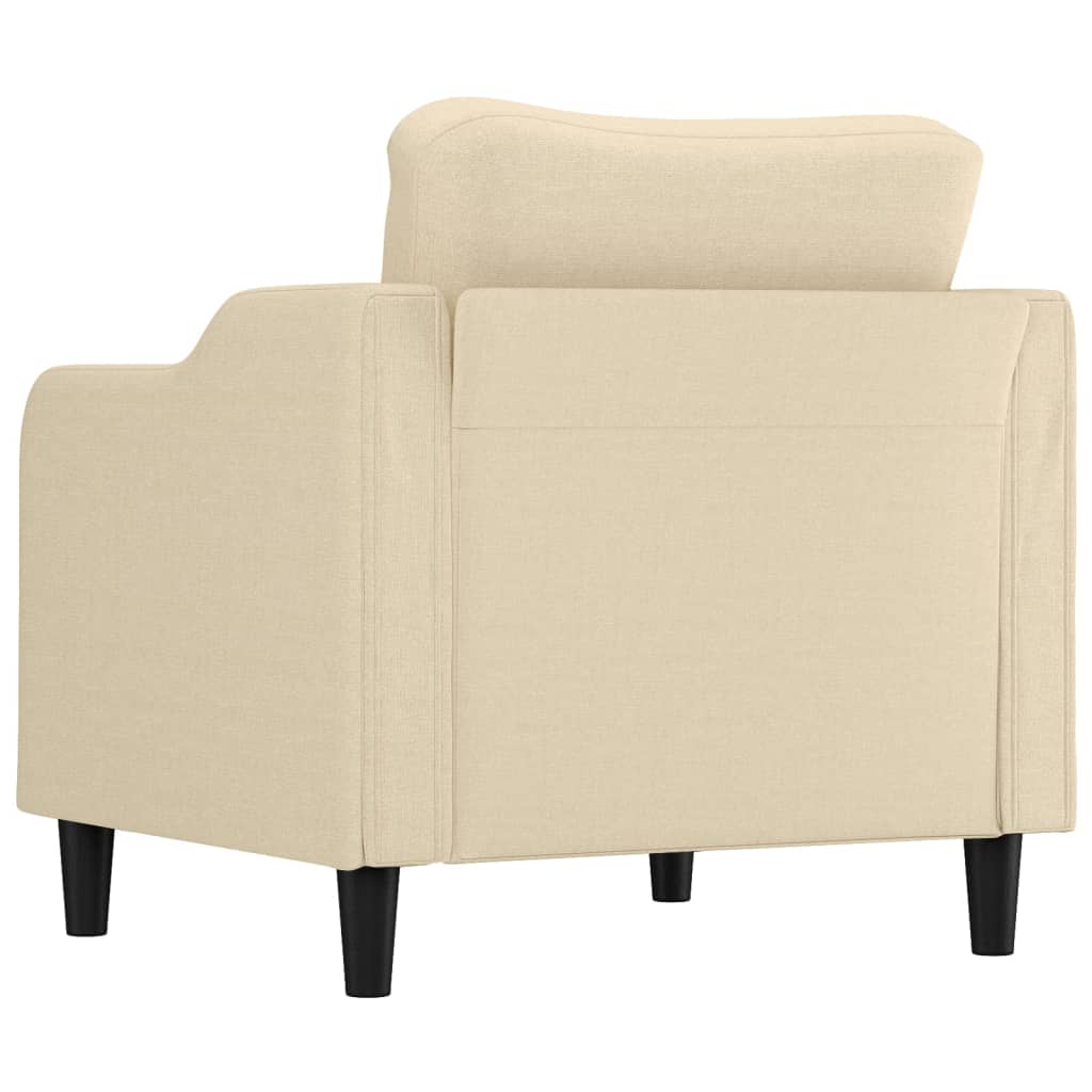 Sessel Creme 60 cm Stoff - Pazzar.ch