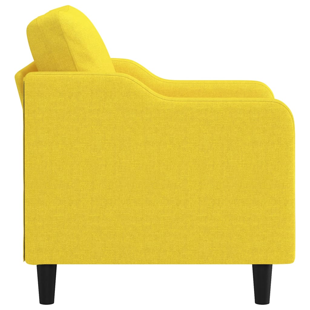 Sessel Hellgelb 60 cm Stoff - Pazzar.ch