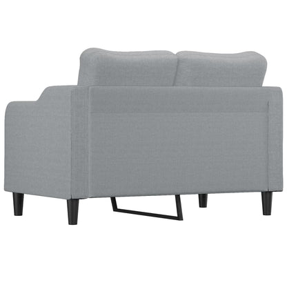 2-Sitzer-Sofa Hellgrau 120 cm Stoff - Pazzar.ch