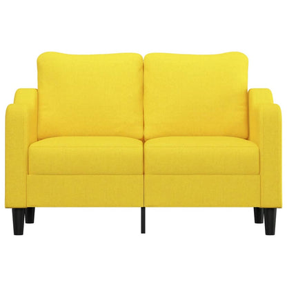 2-Sitzer-Sofa Hellgelb 120 cm Stoff - Pazzar.ch