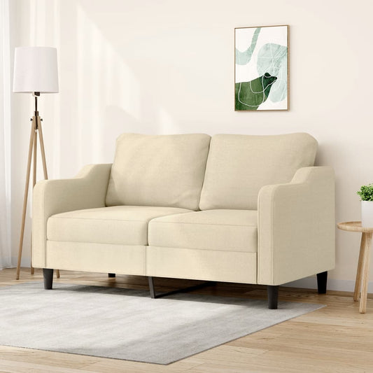 2-Sitzer-Sofa Creme 140 cm Stoff - Pazzar.ch