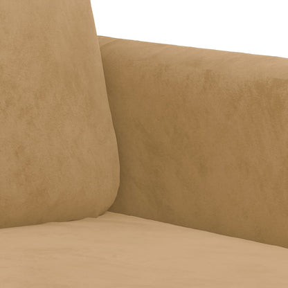 Sessel Braun 60 cm Samt - Pazzar.ch